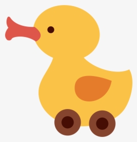 Vector Cartoon Cute Duckling - Duck, HD Png Download, Transparent PNG