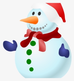 Project Ideas Snowmen Clipart Smiling Clip Art Isolated - Snow Man Png Gif, Transparent Png, Transparent PNG