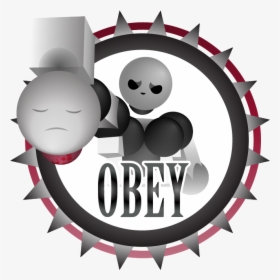 [obey] - Gallery - Toribash Community - Picsart Photo - Cartoon, HD Png Download, Transparent PNG