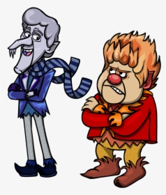 Warmth Clipart Mr Sun - Heat Miser And Snow Miser Cartoon, HD Png Download, Transparent PNG