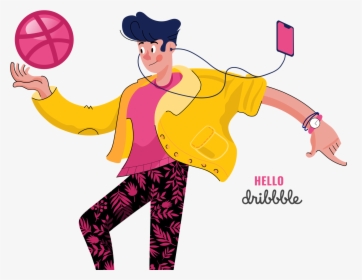 Oc Dribbble - Cartoon, HD Png Download, Transparent PNG