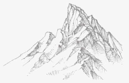 Spark Growth - Transparent Mountain Drawing Png, Png Download, Transparent PNG