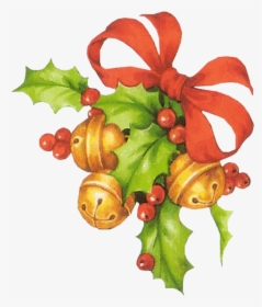 Jingle Bells Clip Art - Transparent Christmas Bells Drawing, HD Png Download, Transparent PNG