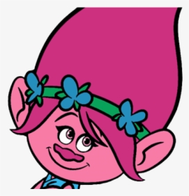 Trolls Princess Poppy Head, HD Png Download, Transparent PNG