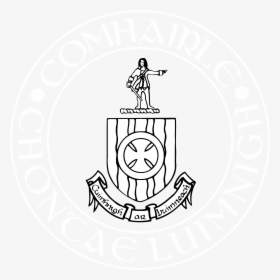 Limerick County Crest Logo Black And White - Illustration, HD Png Download, Transparent PNG