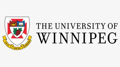 Uw Logo Left Stack Colour Black Type - University Of Winnipeg Logo, HD Png Download, Transparent PNG