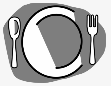 Platos, Cubiertos, Restaurante, Los Alimentos, Placa - Transparent Table Setting Clipart, HD Png Download, Transparent PNG