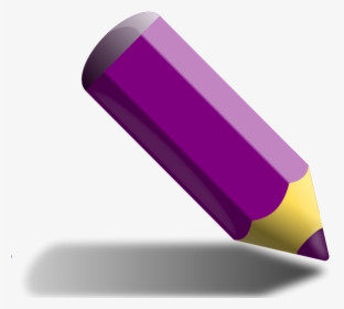 Pencil Clipart Vector Clip - Blue Pencil Clipart, HD Png Download, Transparent PNG
