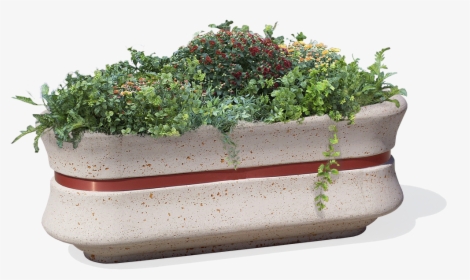 Concrete Oval Planter Model Geban For Urban Furniture, HD Png Download, Transparent PNG