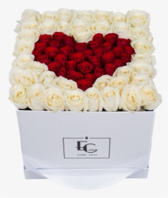 Rose Bouquet Design In Box, HD Png Download, Transparent PNG