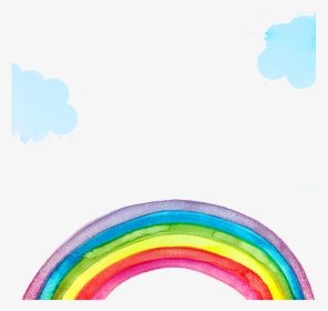 Paint Clipart Rainbow - Watercolor Rainbow Png, Transparent Png, Transparent PNG