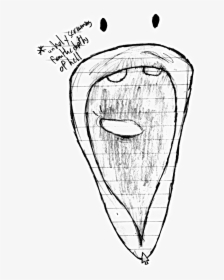 Transparent Screaming Mouth Png - Sketch, Png Download, Transparent PNG