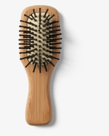 Shaver Hair Brush-compressor - Bamboo Mini Hair Brush, HD Png Download, Transparent PNG
