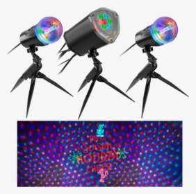 Mickey And Friends Lightsyncâ„¢ Led Projectionâ„¢ Spotlights - Gemmy, HD Png Download, Transparent PNG