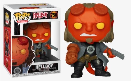 Transparent Hellboy Logo Png - Funko Pop Hellboy 750, Png Download, Transparent PNG