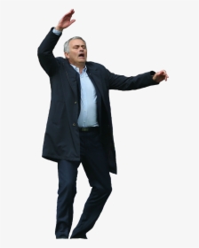 Transparent Png Man Arms Up - Jose Mourinho No Background, Png Download, Transparent PNG
