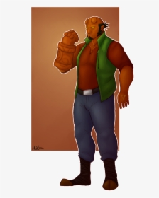 Hellboy Of The Wild - Cartoon, HD Png Download, Transparent PNG
