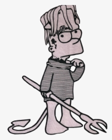 #hellboy #lilpeep #superrradical #liltracy #freetoedit - Lil Peep Hellboy Png, Transparent Png, Transparent PNG