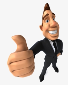 Thumbs Up Man Animated, HD Png Download, Transparent PNG