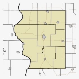 Sullivan County - Sullivan County Townships Indiana Map, HD Png Download, Transparent PNG