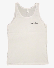Image Of White Love Is Love Vest - Active Tank, HD Png Download, Transparent PNG