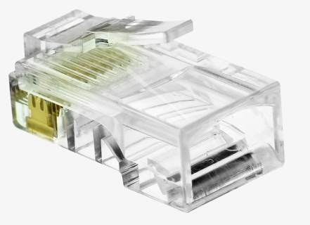Cat5e Connector Rj45 Plug For Cat5e Ethernet Cable - Electrical Connector, HD Png Download, Transparent PNG