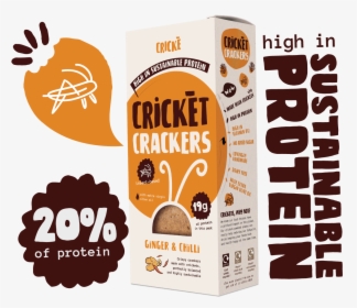 Cricke Products Are The Best Gateway To Edible Insects - Edible Cricket Product, HD Png Download, Transparent PNG