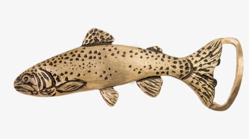 Rainbow Trout Buckle - Brown Trout, HD Png Download, Transparent PNG