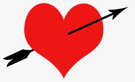 Love Heart And Arrow - Heart, HD Png Download, Transparent PNG