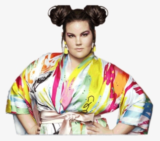 Netta In Colourful Kimono - Toy Song, HD Png Download, Transparent PNG