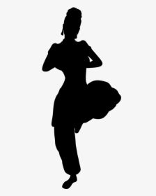 Little Girl Silhouette Png, Transparent Png, Transparent PNG