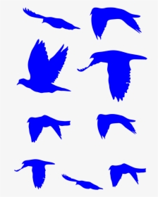 Flying Doves Decal Pack - Vogelschwarm Tattoo, HD Png Download, Transparent PNG