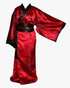 Red Kimono Png, Transparent Png, Transparent PNG