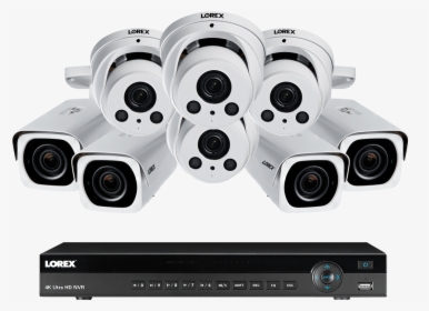 Bullet Flying Png -4k Ultra Hd Ip Nvr System, 4 Outdoor - Lorex Camera 250 Ft For Sale Amazon, Transparent Png, Transparent PNG