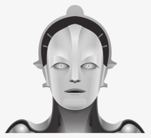 Robot Portrait Png, Transparent Png, Transparent PNG