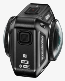 Nikon Keymission 360 Camera - Nikon 360 Action Camera, HD Png Download, Transparent PNG