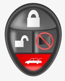 Car Alarm Remote - Remote Car Icon, HD Png Download, Transparent PNG