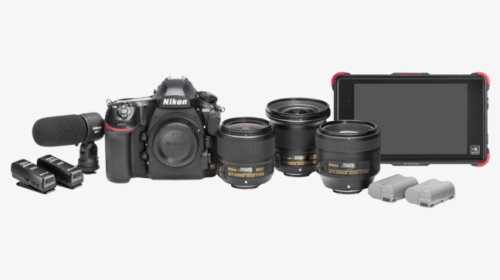Nikon D850 Filmmaker’s Kit - Nikon D850 Filmmaker's Kit, HD Png Download, Transparent PNG