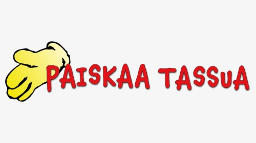 Logo, Jossa Keltainen Sarjakuvamainen Käsi Ja Punaisella, HD Png Download, Transparent PNG