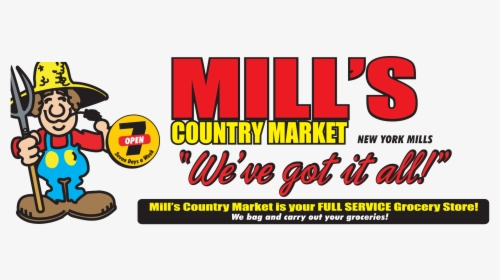 Mills Country Market - Poster, HD Png Download, Transparent PNG