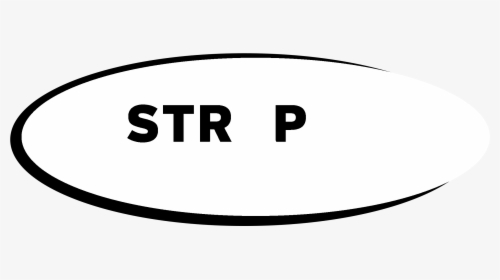 Strap Strip Logo Black And White - Line Art, HD Png Download, Transparent PNG