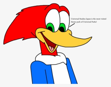 Woody Woodpecker Talks About Usj By Marcospower1996 - Wood Pecker Pictures The Movie, HD Png Download, Transparent PNG
