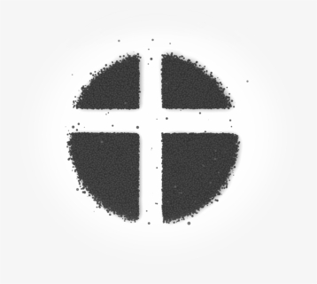 A Circle Of Grey Ashes With A White Cross Inside - Ash Wednesday Flyer, HD Png Download, Transparent PNG