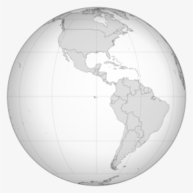 Blankmap Ao 090w Americas - Map, HD Png Download, Transparent PNG