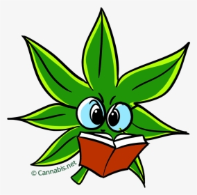 Weed Clipart Cartoon - Transparent Marijuana Leaf Cartoon, HD Png Download, Transparent PNG