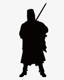 Knight Silhouette Png - Knight, Transparent Png, Transparent PNG