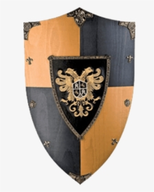 Medieval Wooden Shield Png, Transparent Png, Transparent PNG