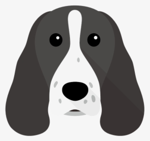 Yappicon - Springer Spaniel Face Silhouette, HD Png Download, Transparent PNG