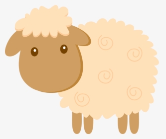 Cute Sheep Clipart Png - Cute Farm Animals Clip Art, Transparent Png, Transparent PNG