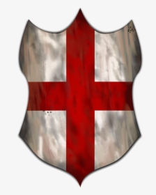 St George, Shield, Armour, Knight, Warrior, Medieval - Flag, HD Png Download, Transparent PNG